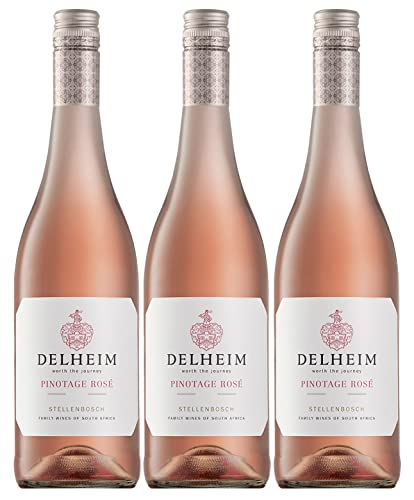 Delheim Pinotage Rosé Stellenbosch, South Africa, vintage 2024 (3 x 0.75 l) von Delheim Wines, Südafrika