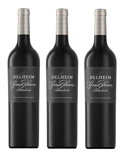 3x 0,75l - 2020er - Delheim - Grand Reserve - Stellenbosch W.O. - Südafrika - Rotwein trocken 3x 0,75l - 2020er - Delheim - Grand Reserve - Stellenbosch W.O. - Südafrika - Rotwein trocken von Delheim