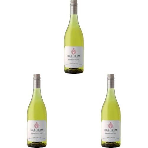 Delheim Chenin Blanc - Weißwein aus Südafrika trocken (1 x 0.75 l) (Packung mit 3) von Delheim