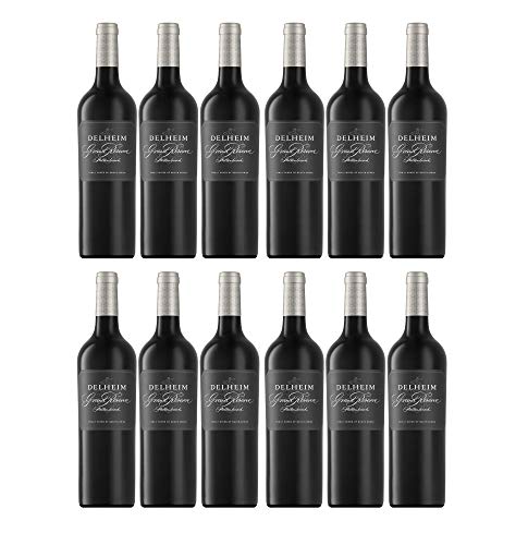 Delheim Grand Reserve Cabernet Sauvignon Stellenbosch Rotwein südafrikanischer Wein trocken Südafrika (12 Flaschen) von Delheim