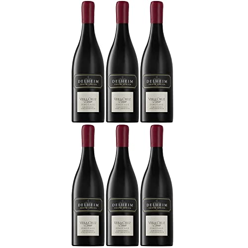 Delheim Vera Cruz Pinotage Simonsberg-Stellenbosch Rotwein südafrikanischer Wein trocken Südafrika (6 Flaschen) von Delheim