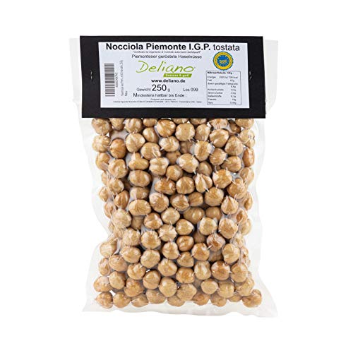 Deliano geröstete Haselnüsse igp Nüsse ganz geschält tonda gentile natur 250 g Deliano geröstete Haselnüsse igp Nüsse ganz geschält tonda gentile natur 250 g von Deliano Genuss und gut!