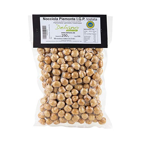 Deliano geröstete Haselnüsse igp Nüsse ganz geschält tonda gentile natur 250 g von Deliano Genuss und gut!