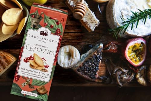 2 x 100 g Lady Joseph Pink Peppercorn and Cumin Artisan Knallbonbons von Delicioso
