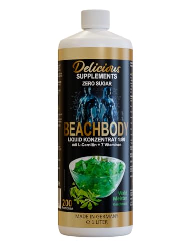 Delicious Beachbody Liquid Waldmeister von Delicious Supplements