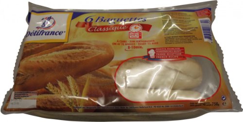 Delifrance Baguette 6 x 125g Delifrance Baguette 6 x 125g von Delifrance