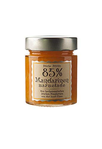 Deligreece Mandarinen Marmelade 85% Frucht, 180g. von Deligreece