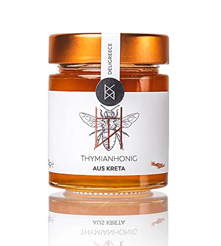 Deligreece NATURREINER THYMIAN HONIG von Kreta Region Lasithi 180gr Deligreece NATURREINER THYMIAN HONIG von Kreta Region Lasithi 180gr von Deligreece