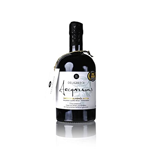 Deligreece - ARCHAELAION limited extra natives Olivenöl aus unreifen Koroneiki Oliven Kaltgepresst unter 24 °C - 500 ml von Deligreece