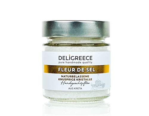 FLEUR DE SEL PUR Salz Handgeschöpft von Kreta. Ohne Raffination oder Zusätze 160 gr. FLEUR DE SEL PUR Salz Handgeschöpft von Kreta. Ohne Raffination oder Zusätze 160 gr. von Deligreece