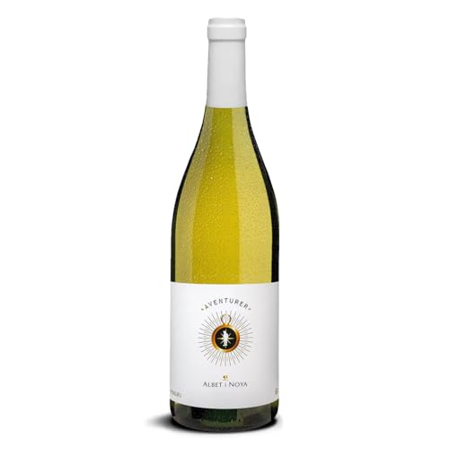 DELINAT – Albet i Noya Aventurer blanc 2022 – Spanischer Weißwein halbtrocken – Bio-Wein aus Penedès, vegan (1 x 0,75l) von Delinat