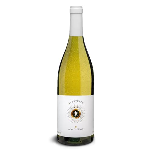 DELINAT – Albet i Noya Aventurer blanc 2023 – Spanischer Weißwein halbtrocken – Bio-Wein aus Penedès, vegan (1 x 0,75l) von Delinat