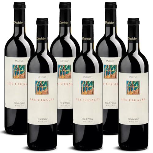 DELINAT – Duvivier Les Cigales 2022 – Französischer Rotwein trocken – Bio-Wein aus der Provence, vegan (3 x 0,75l) von Delinat