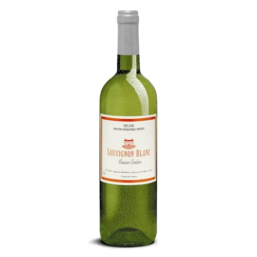 DELINAT – Maison Coulon Sauvignon Blanc 2023 – Französischer Weißwein trocken – Bio-Wein aus Languedoc, vegan (1 x 0,75l) von Delinat