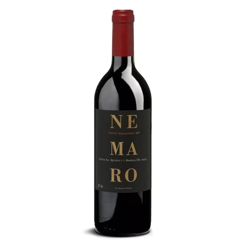 DELINAT – Nemaro 2022 – Italienischer Rotwein halbtrocken – Bio-Wein aus Apulien, vegan (1 x 0,75l) von Delinat