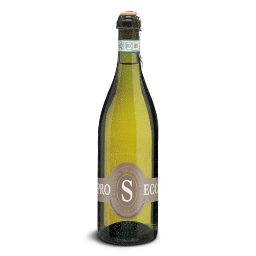 DELINAT – Prosecco Savian 2023 – Italienischer Frizzante herb – Bio-Wein aus Venetien, vegan (1 x 0,75l) von Delinat