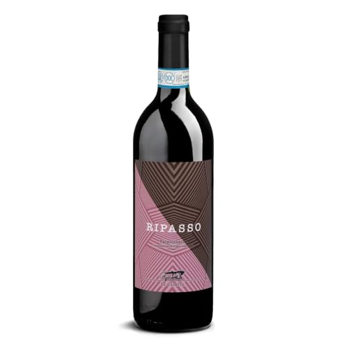 DELINAT – Ripasso La Casetta 2020 – Italienischer Rotwein halbtrocken – Bio-Wein aus Valpolicella, vegan (1 x 0,75l) von Delinat