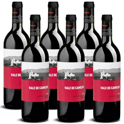 DELINAT – Vale de Camelos 2022 – Portugiesischer Rotwein trocken – Bio-Wein aus dem Alentejo, vegan (6 x 0,75l) von Delinat