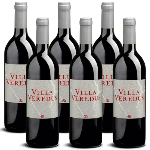 DELINAT – Villa Veredus 2022 – Französischer Rotwein trocken – Bio-Wein aus dem Languedoc, vegan (6 x 0,75l) von Delinat