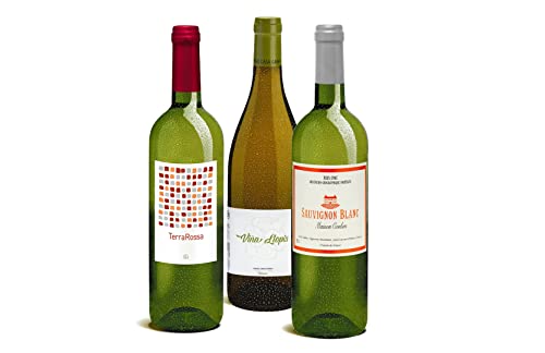 DELINAT – Weinpaket Aromatische Weissweine aus ganz Europa, Spanien, Frankreich, Deutschland, Probierpaket, trocken, vegan, 3 Fl. Biowein à 0.75 l von Delinat