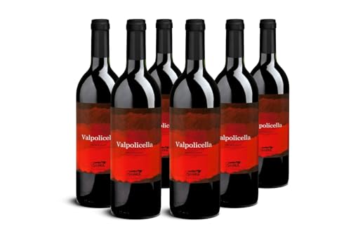 DELINAT – Valpolicella La Casetta - Valpolicella DOC 2022, italienischer Rotwein aus dem Veneto, im Barrique gereifte Cuvée, trocken, vegan, 6 Fl. Bio-Wein à 0.75 l von Delinat