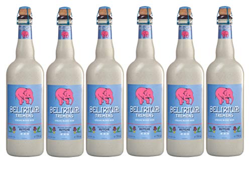 Delirium Tremens Tripel - Belgisches Bier [6 FLASCHEN x 750ml] von Lupsty