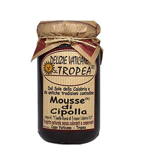 Karamellisierte Zwiebel-Chutney 230g – Mousse Cipolla GP | Authentische Italienische Gourmet-Sauce | Handgemachte Kalabrische Delikatesse – Perfekt zu Käse | Made Italy Delizie Vaticane di Tropea Karamellisierte Zwiebel-Chutney 230g – Mousse Cipolla GP | Authentische Italienische Gourmet-Sauce | Handgemachte Kalabrische Delikatesse – Perfekt zu Käse | Made Italy Delizie Vaticane di Tropea von Delizie Vaticane di Tropea