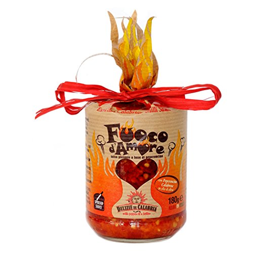 Love Fire - pikante sauce mit peperoni von Delizie di Calabria