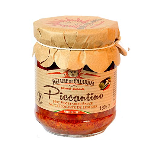 Piccantino Chilli und Mischgemüse Bruschetta 180 gr von Delizie di Calabria