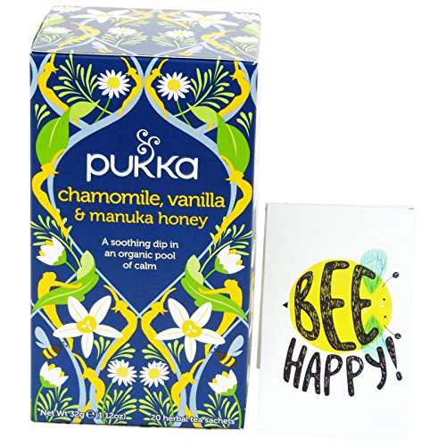 Pukka - Bio-Tee aus Kamille, Vanille & Manuka Honig - 20 Teebeutel von Delizioso Shop