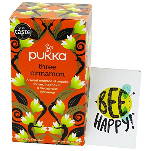 Pukka - Würzig wärmender Bio-Tee aus Indischen, Indonesischen & Vietnamesischen Zimt - 20 Teebeutel Pukka - Würzig wärmender Bio-Tee aus Indischen, Indonesischen & Vietnamesischen Zimt - 20 Teebeutel von Delizioso Shop