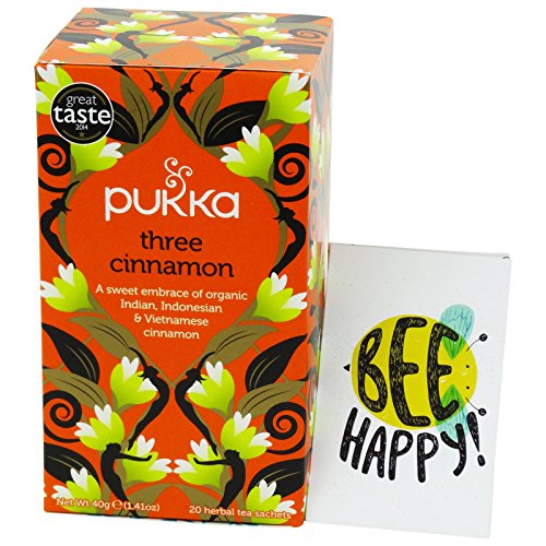 Pukka - Würzig wärmender Bio-Tee aus Indischen, Indonesischen & Vietnamesischen Zimt - 20 Teebeutel von Delizioso Shop