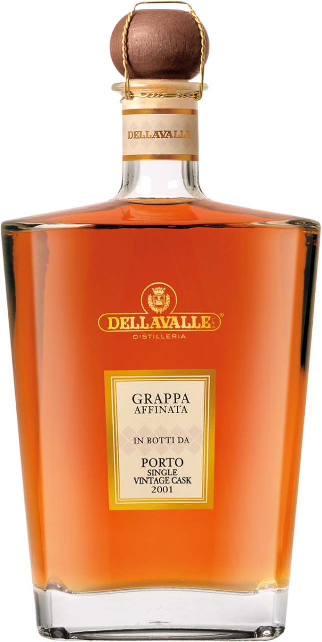 Dellavalle Grappa Affinata aus dem Portweinfass 0,7 l von Dellavalle Grappa