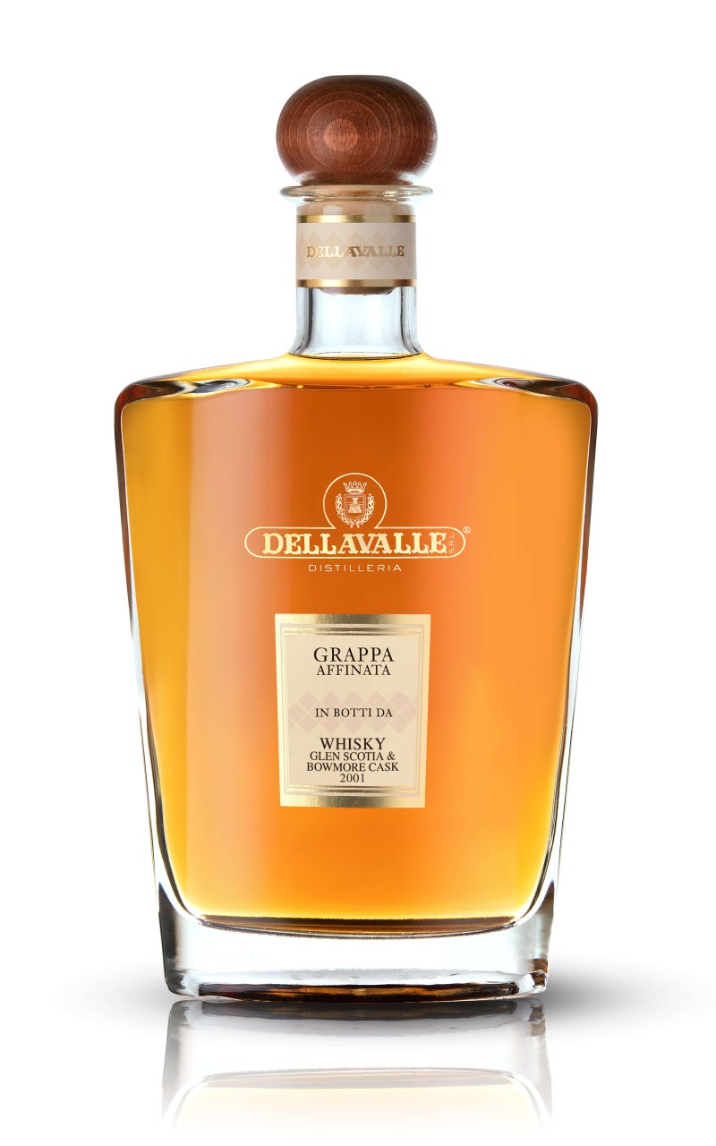 Dellavalle Grappa Affinata aus dem Whisky Fass 0,7 l von Dellavalle Grappa