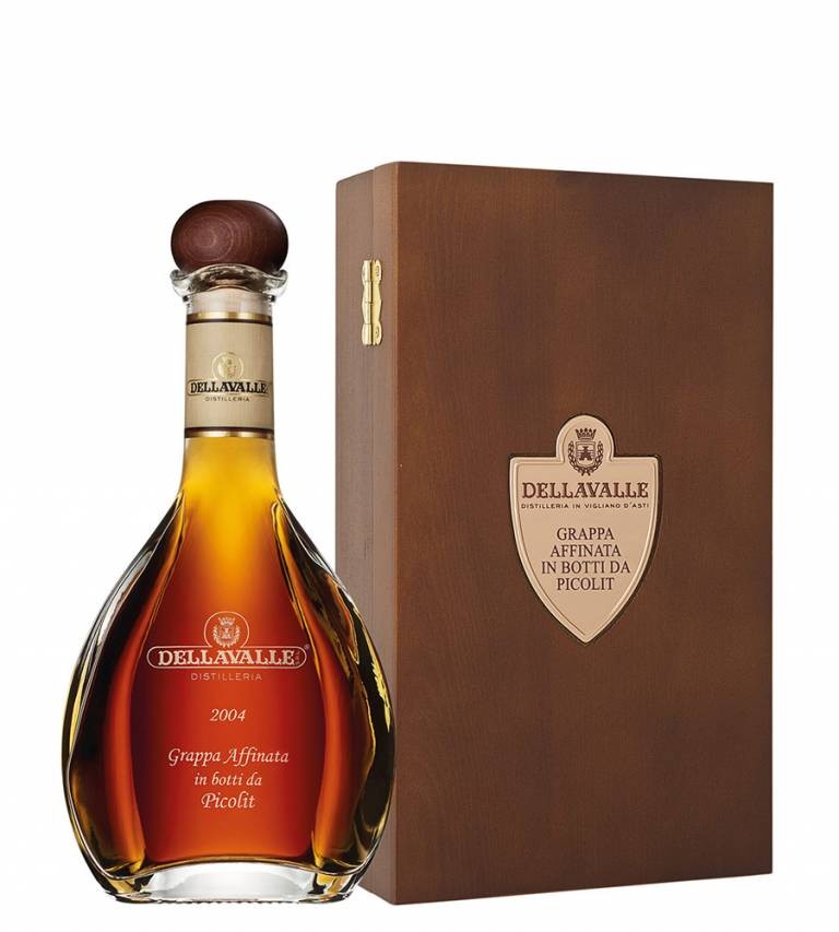 Dellavalle Grappa Affinata in Botti Picolit 0,7 l in Holzkiste Dellavalle Grappa Affinata in Botti Picolit 0,7 l in Holzkiste von Dellavalle Grappa