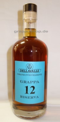 Dellavalle Grappa Riserva 12 anni 0,5 l von Dellavalle Grappa