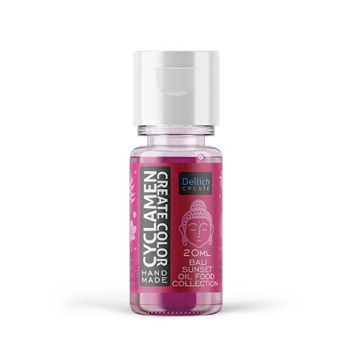 Dellich Create Lebensmittelfarbe auf Ölbasis, 20 ml, Cyclamen mit NATURAL Rote-Bete Extract Dellich Create Lebensmittelfarbe auf Ölbasis, 20 ml, Cyclamen mit NATURAL Rote-Bete Extract von Dellich create