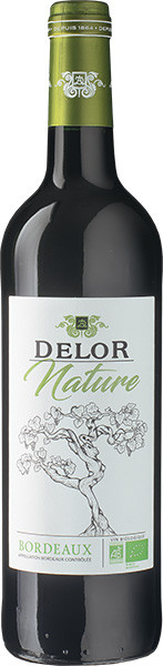 Delor Nature Bio Rotwein trocken 0,75 l von Delor