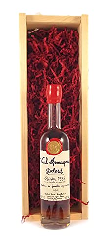 Delord Freres Bas Vintage Armagnac 1996 (20cl) in einer Geschenkbox, da zu 3 Weinaccessoires, 1 x 200ml von Delord Freres Armagnac