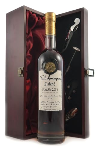 Delord Freres Bas Vintage Armagnac 2009 (70cl) in einer mit Seide ausgestatetten Geschenkbox, 1 x 700ml von Delord Freres Armagnac