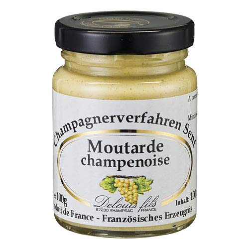 Delouis Fils - Senf mit Champagner (Moutarde champenoise) aus Frankreich - 100 g von Delouis fils