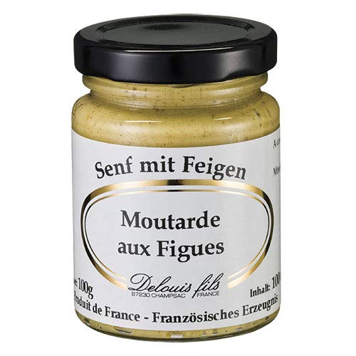 Delouis Fils - Senf mit Feigen (Moutarde aux Figues) aus Frankreich - 100 g von Delouis fils