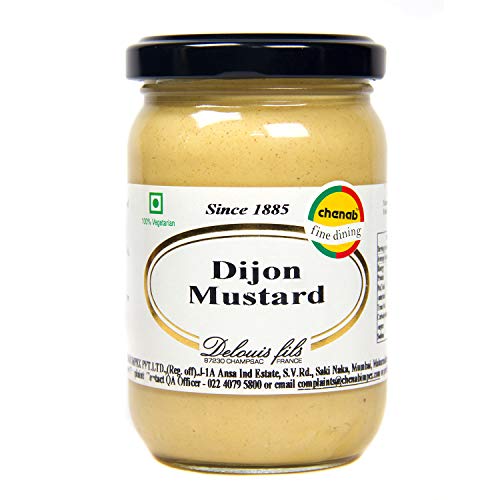 Moutarde de Dijon, Dijon Senf extra scharf aus Frankreich, 200g von Delouis fils