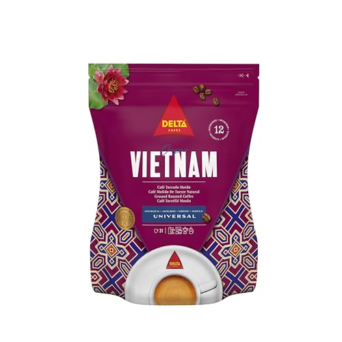 Delta Ground Roasted Coffee from Vietnam for Espresso Machines von Delta Cafés