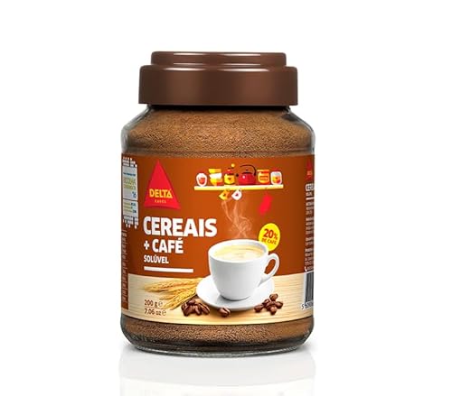 Delta löslicher Getreidekaffee mit Kaffee - 200 g von Delta Cafés