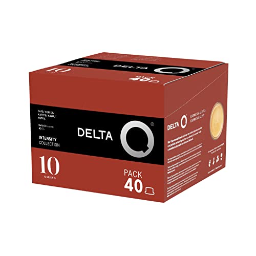 Delta Q CAJA DE 40 CƒPSULAS DE CAFƒ ° DELTA QALIDUS – INTENSIDAD 10 – KOMPATIBEL MIT CAFETERAS DELTA von Delta