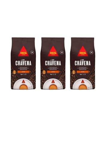 Delta Chávena Kaffeebohnen 1kg - (3 Stück) von Delta Cafés