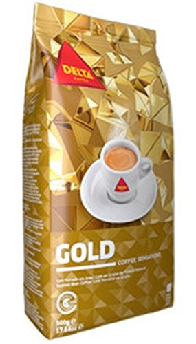 Delta Delicious Portugiesisch Gold Kaffee Bohnen (500 g) von Delta