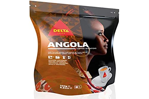 Delta Gemahlener Röstkaffee aus Angola für Espressomaschine oder Beutel 250g von Delta Cafés