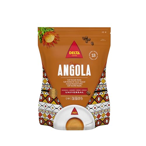 Delta Gemahlener Röstkaffee aus Angola für Espressomaschine oder Beutel 250g von Delta
